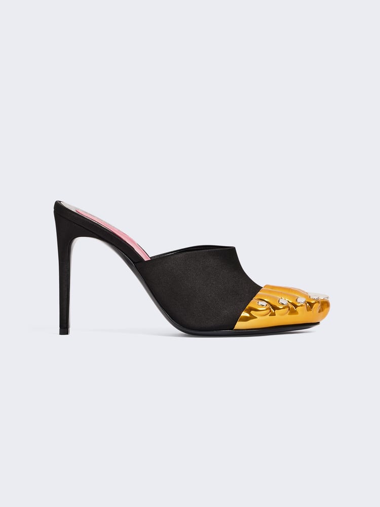 Trompe-l'oeil Toe Mules, €3300 (approximately P221,380.50), SCHIAPARELLI, schiaparelli.com